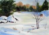 Winter at Bark Lake